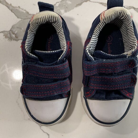 KOALA KIDS | Baby Boys Size 3 Nautical Athletic Boys Walking Shoes SNEAKERS - Picture 2 of 7